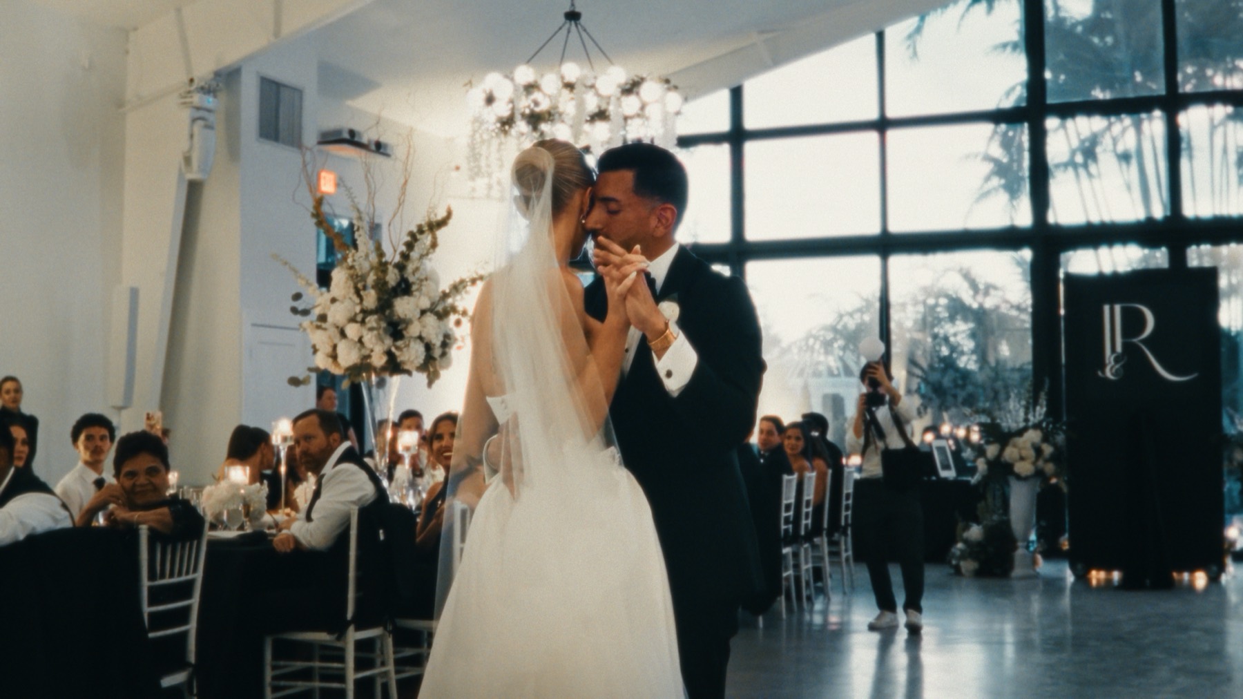 Italo and Rebecca wedding still, reception